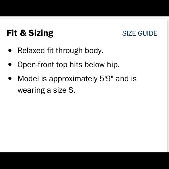 Old Navy French Terry Light-weight Cardigan - Picture 3 of 4